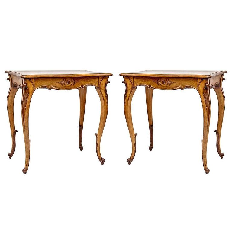 Louis Xiv Style Side Tables For At 1stdibs Louis Xiv Style Side Tables For