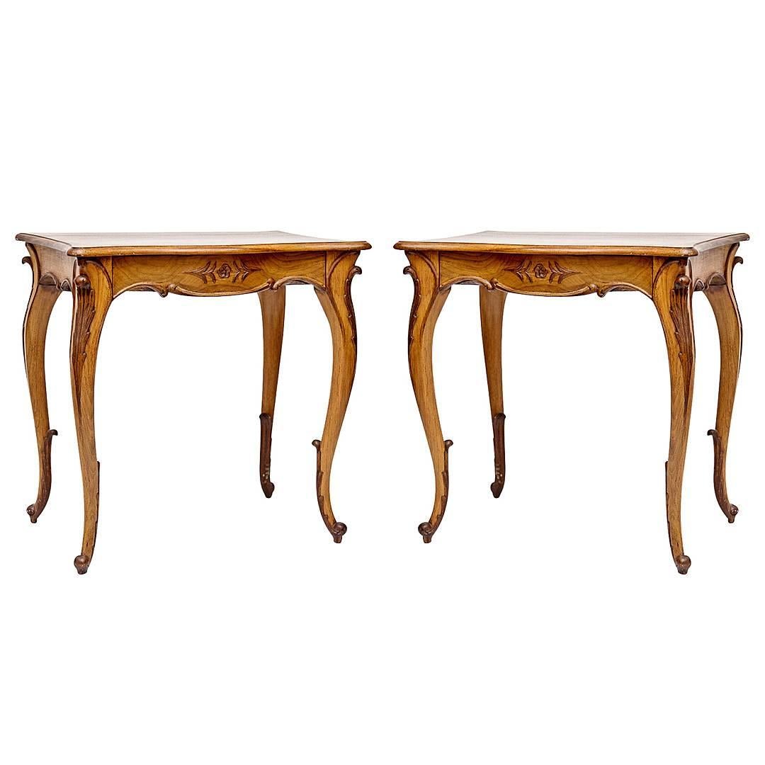 Louis XIV Style  Side Tables