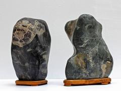 Two Chinese Scholar's Stones