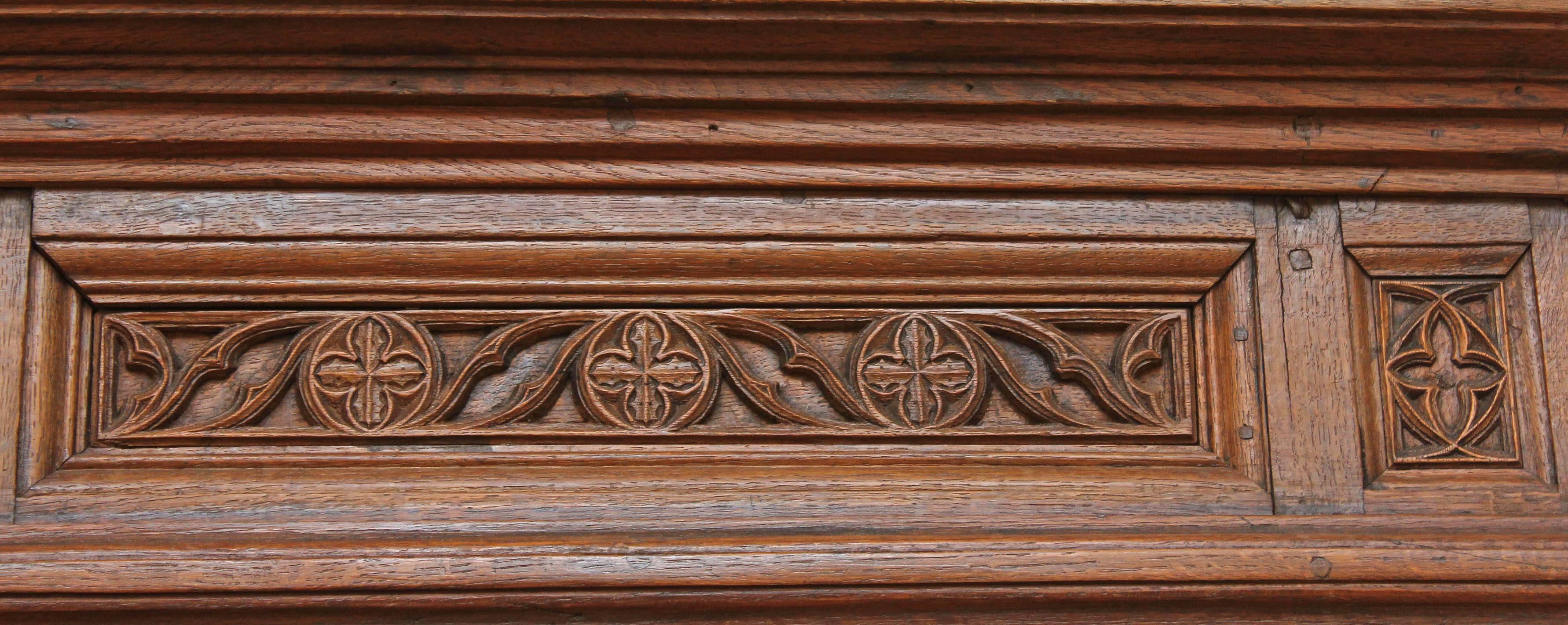 18th Century and Earlier 16th Century French Gothic Armoire