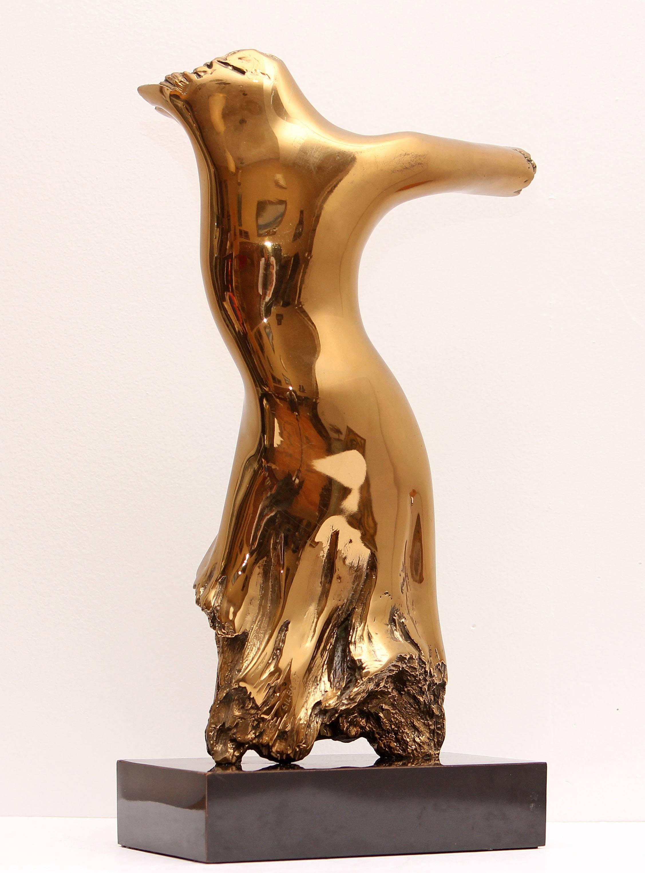 Mid-Century Modern Bronze Sculpture, 