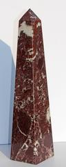 Oxblood Marble Obelisk