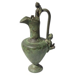 19th C. Grand Tour Bronze Ancient Roman Ewer