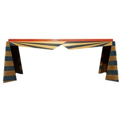 Exotic American Studio Craft Sculptural Coffee Table