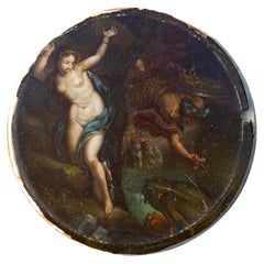 Ölgemälde von Perseus und Andromeda aus dem frühen 19. Jahrhundert
