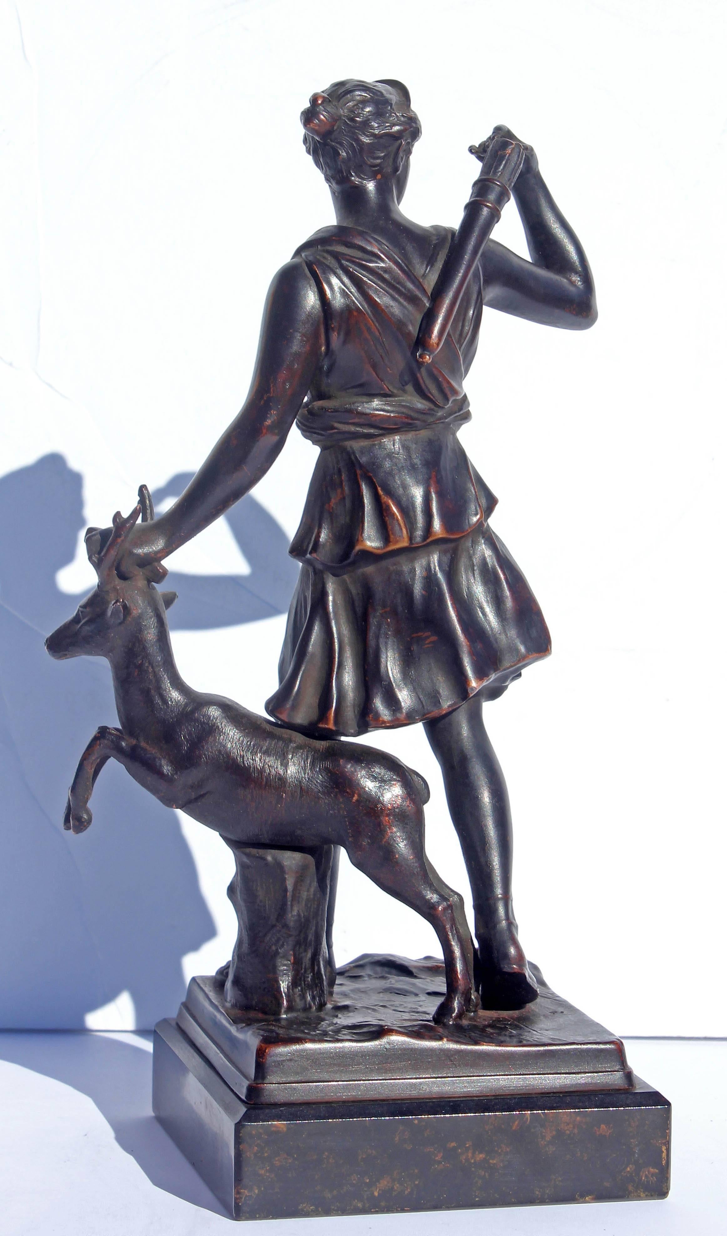 Neoclassical Bronze Sculpture 