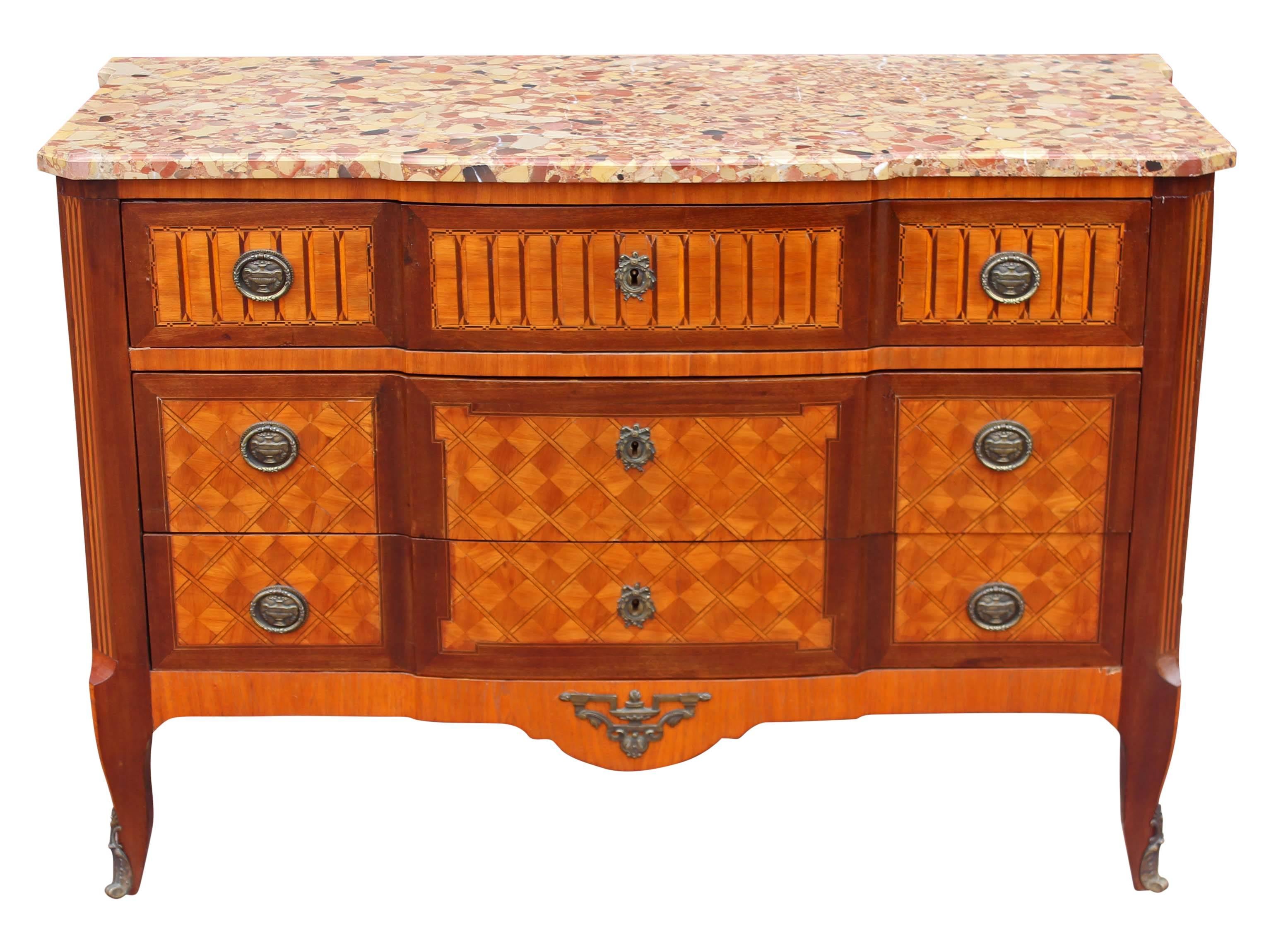 Inlay French Neoclassical Commode