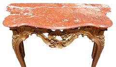 Italian Rococo Console Table