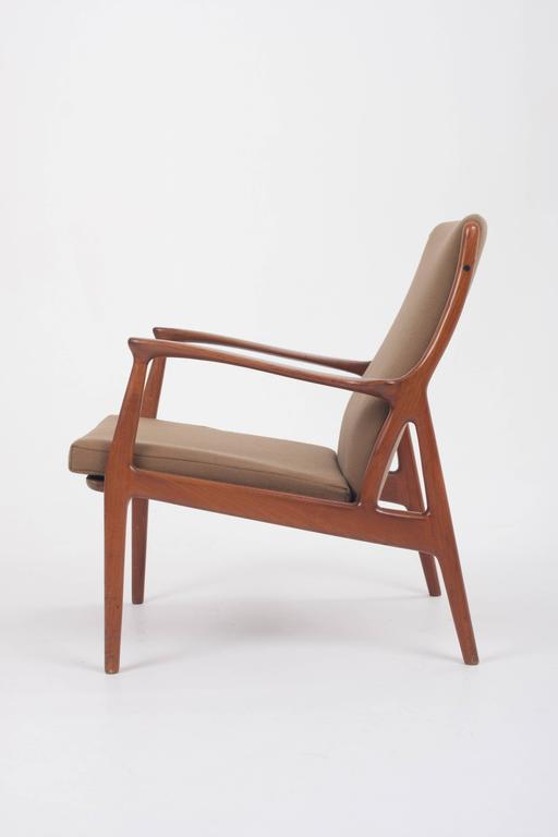 Vintage Teak Lounge Chair by S.A. Andersen for Horsnæs For Sale at 1stDibs