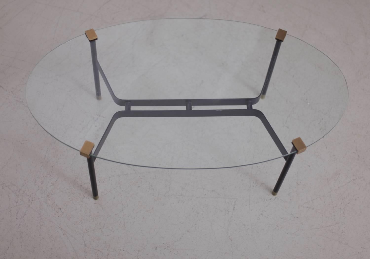 Mid-Century Modern Coffee Table by Gerard Guermonprez, France, 1950s