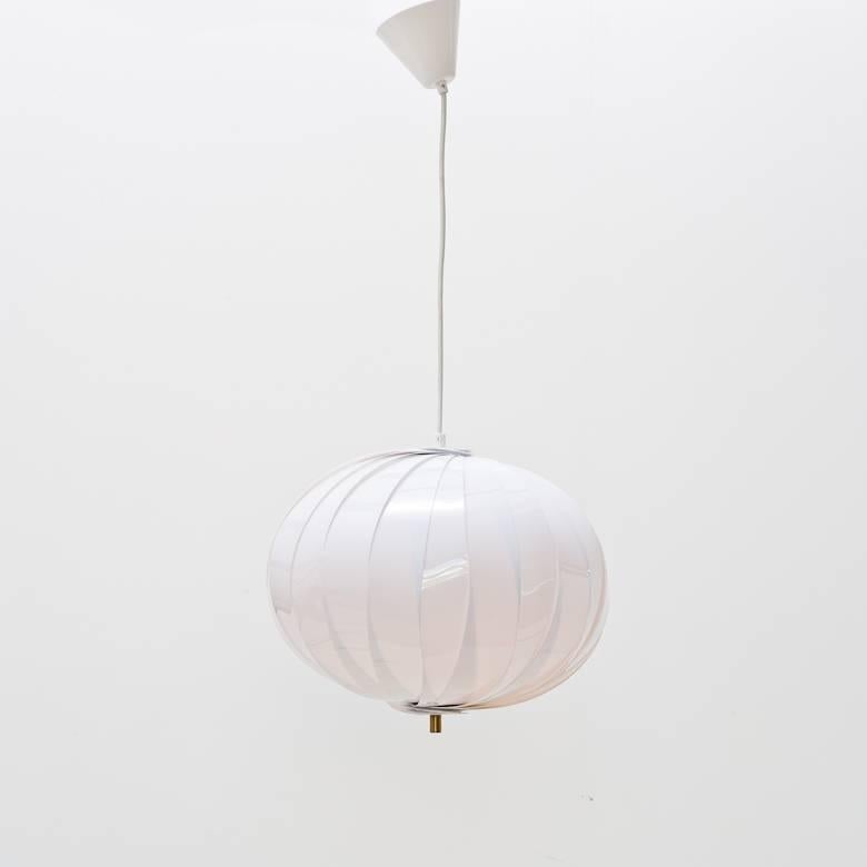 NOS Antti Nurmesniemi pendant cocoon lamp. Mint condition.