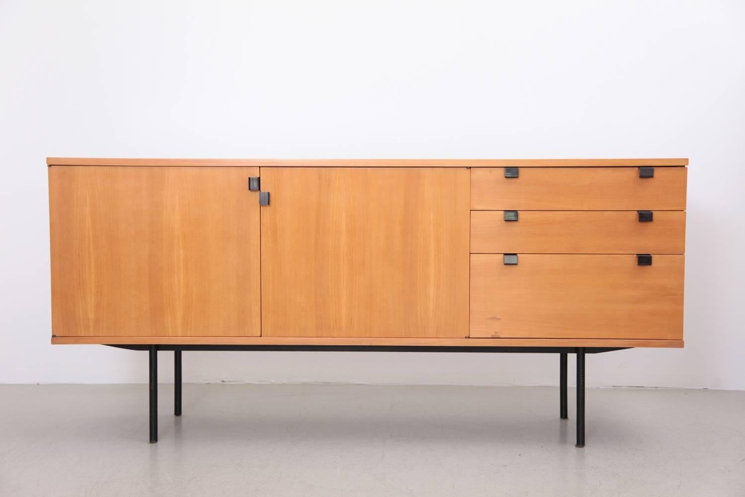 Mid-20th Century Rare Alain Richard Credenza for Meubles TV