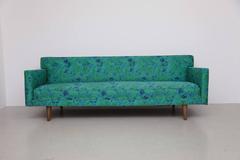 Original Dunbar Sofa by Edward Wormley in Jack Lenor Larsen Silk Fabric