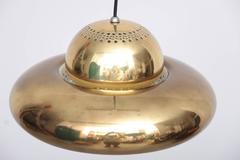 Tobia Scarpa Fior Di Loto in Rare Brass Version for Flos, 1963