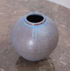Huge Susanne Protzmann Ceramic Vase in Blue