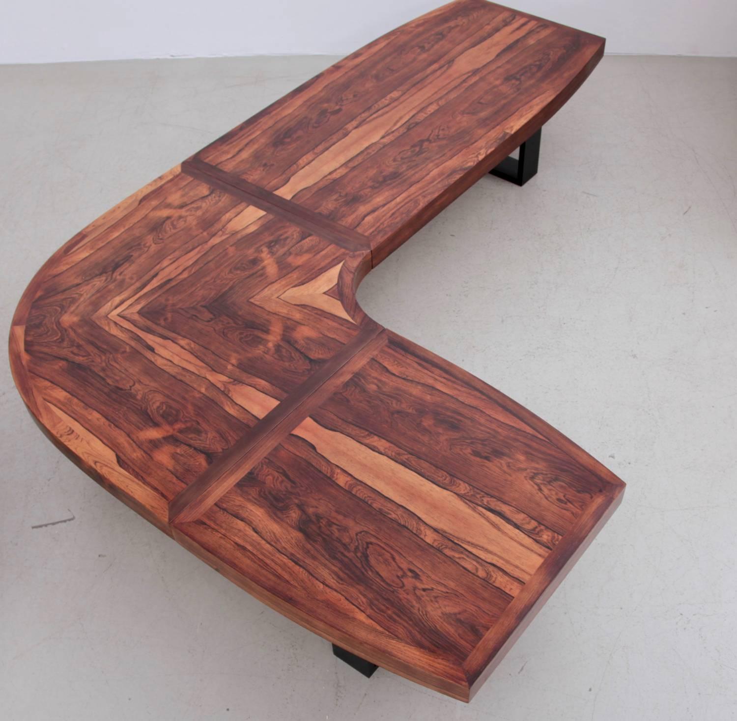 l shape coffee table