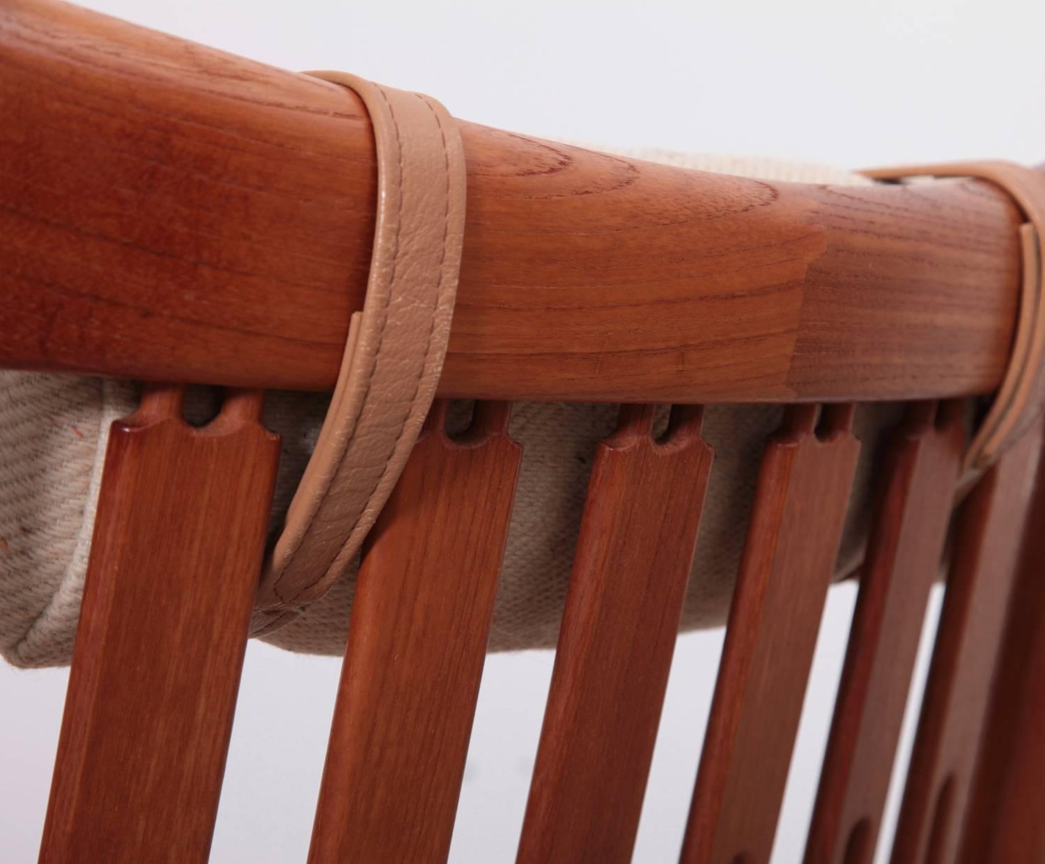 Jacob Kjaer Rocking Chair in Teak, Denmark, 1960s In Excellent Condition In Berlin, DE