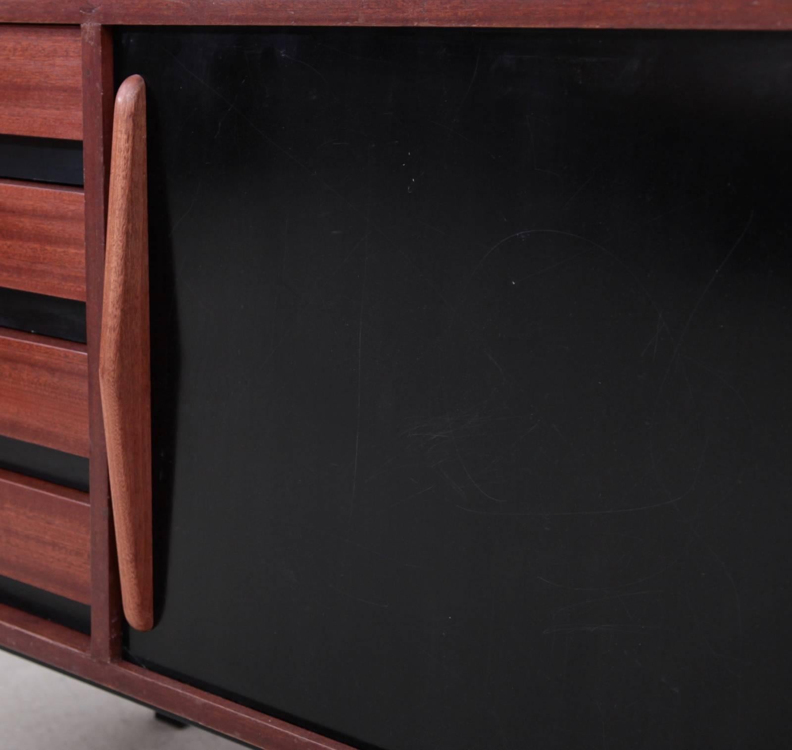 Mauritanian Charlotte Perriand Cansado Sideboard by Steph Simon in Mahogany