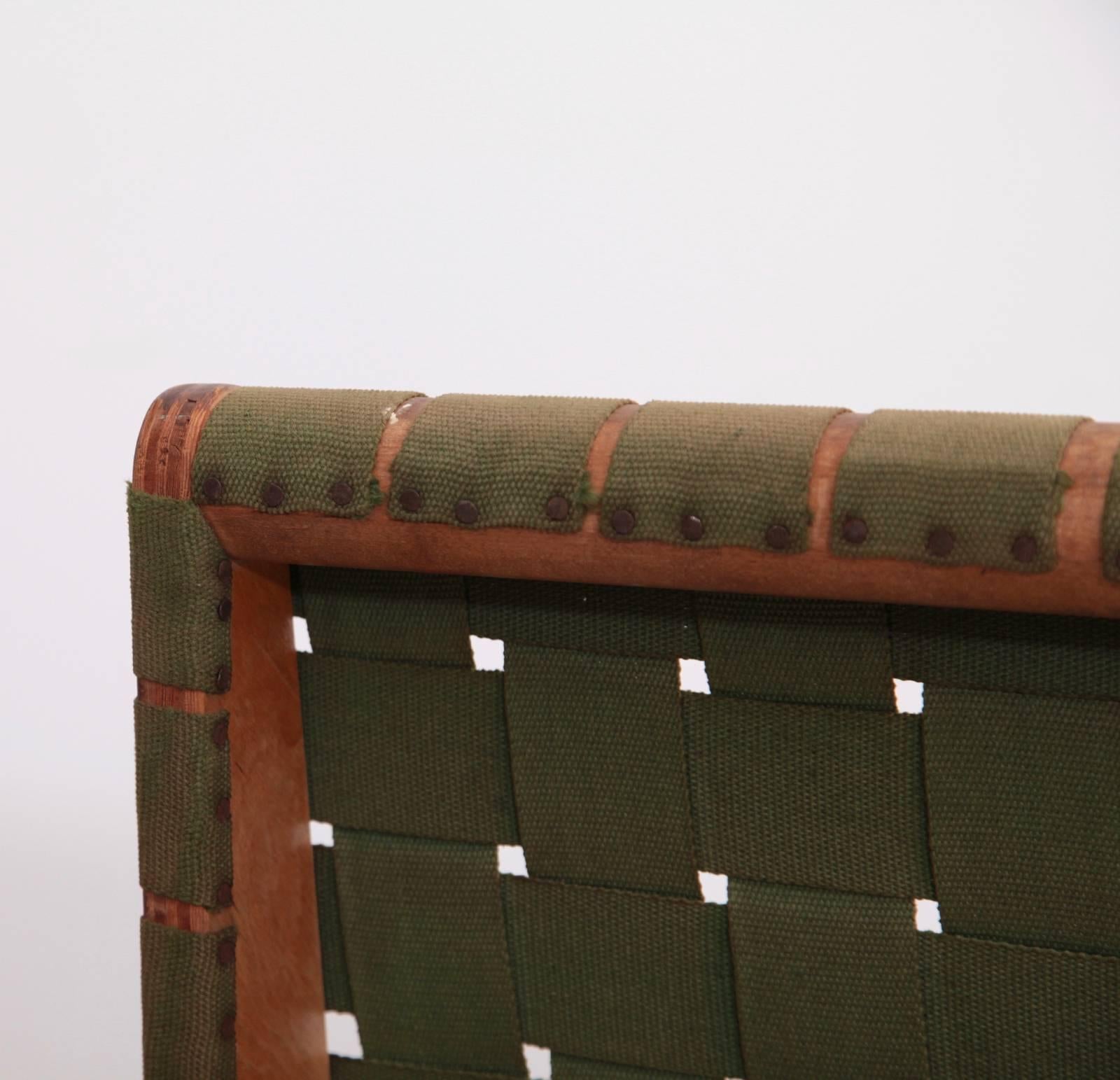 Mid-20th Century Original Green 1949 Klaus Grabe Plywood Chair