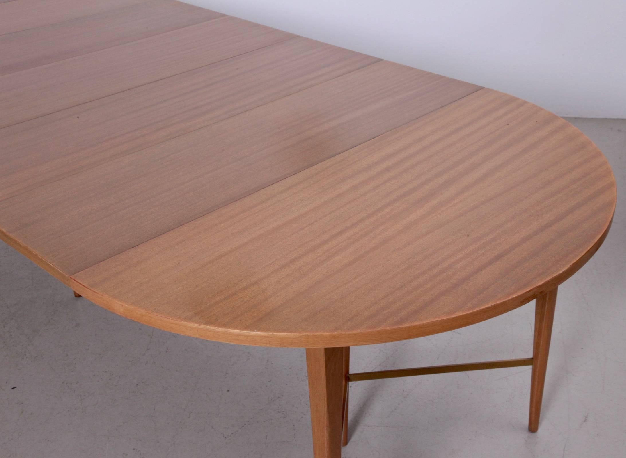 Mid-Century Modern Large 10ft Paul McCobb Extension Dining Table by Calvin