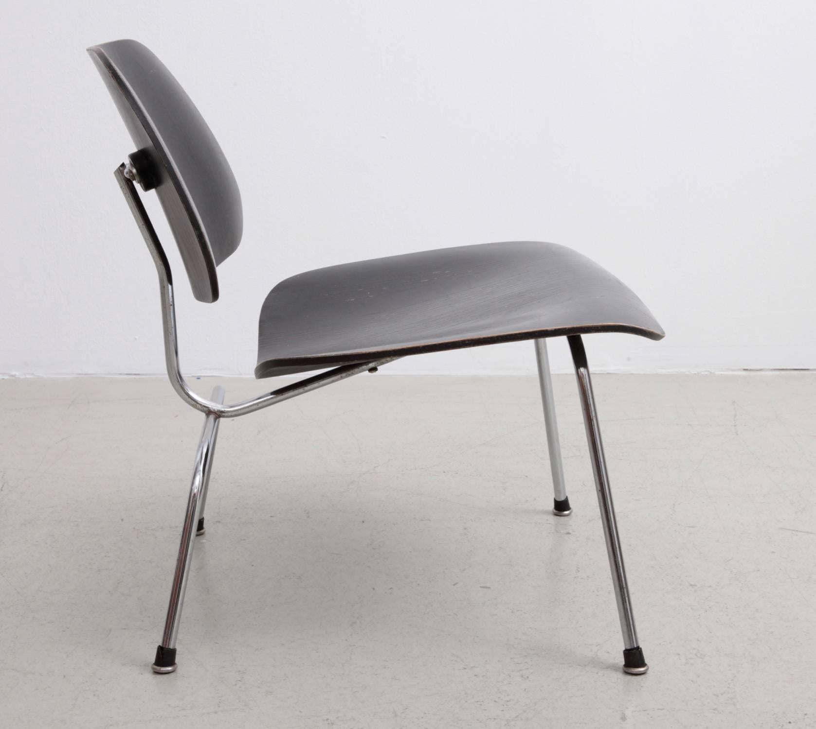 German Pair of Early LCM Lounge Chairs by Charles Eames for Herman Miller