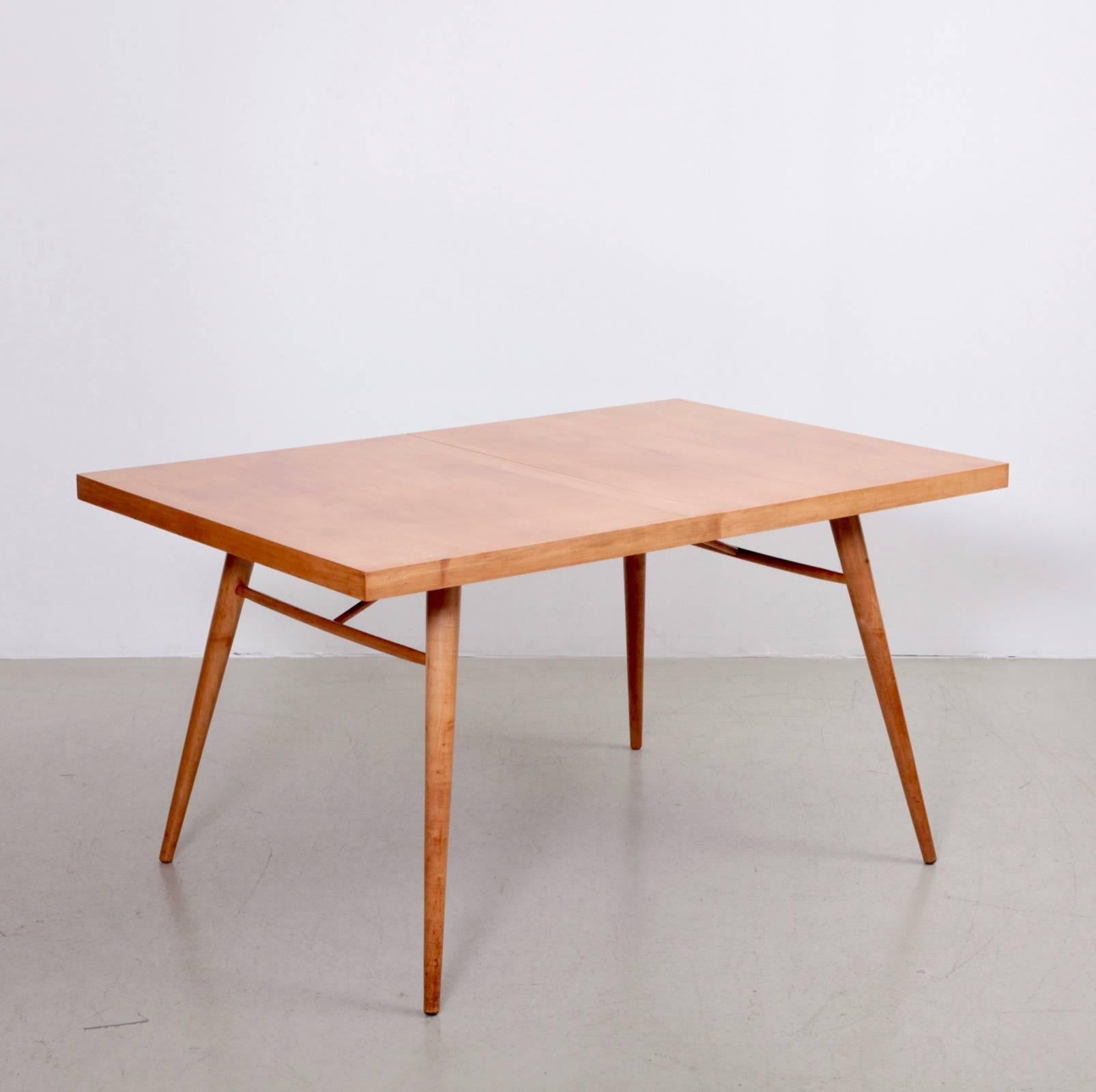 Mid-Century Modern Paul McCobb Planner Group Expandable Drop-Leaf Dining Table