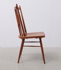 Kipp Stewart Desk Chair "Centennial" in Solid Walnut by Drexel USA, 1950s