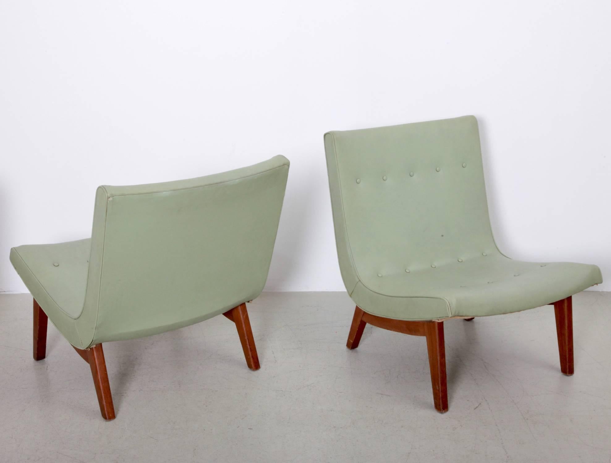 milo baughman scoop chair