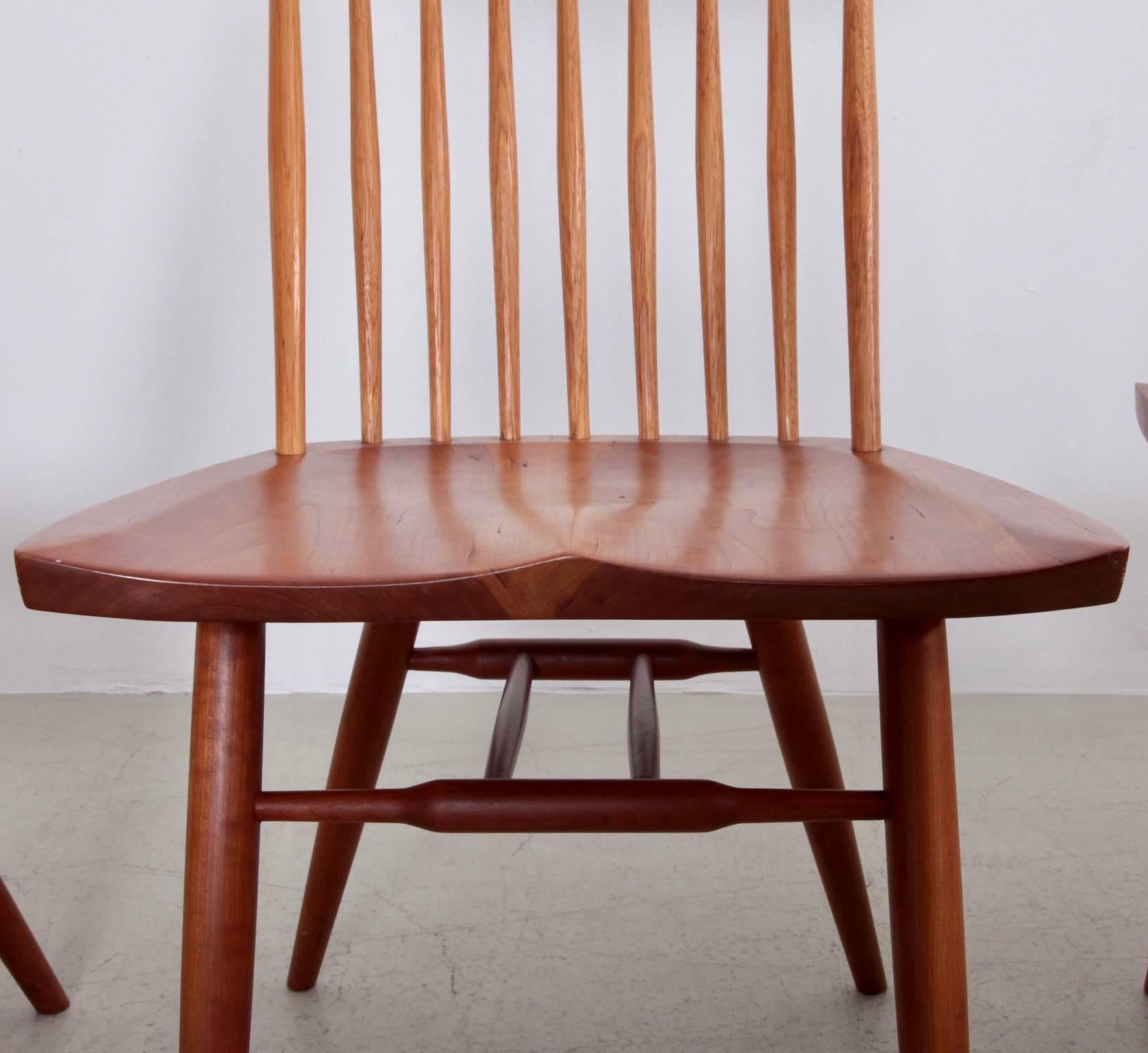 Set of Four George Nakashima, New Chairs In Excellent Condition In Berlin, DE