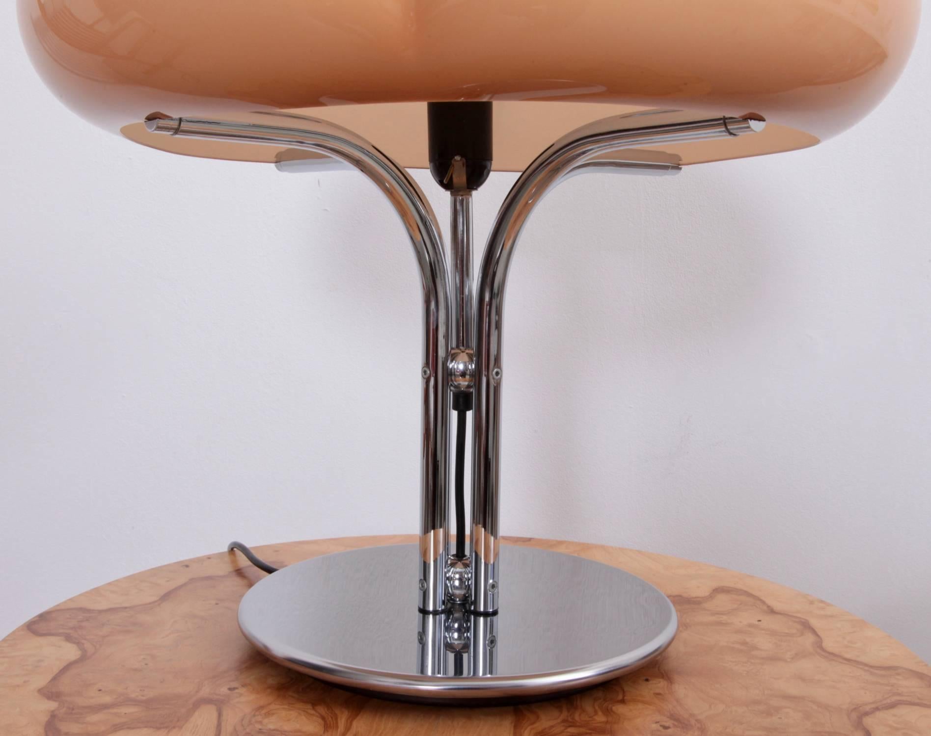 Mid-Century Modern Lampe de table Quadrifoglio de Gae Aulenti pour Harvey Guzzini