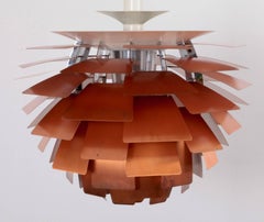 Lampe originale PH Artichoke Copper Lamp de Poul Henningsen