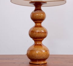 Pair of Kaiser Leuchten Ceramic Bubble Table Lamps, 1960s, Germany