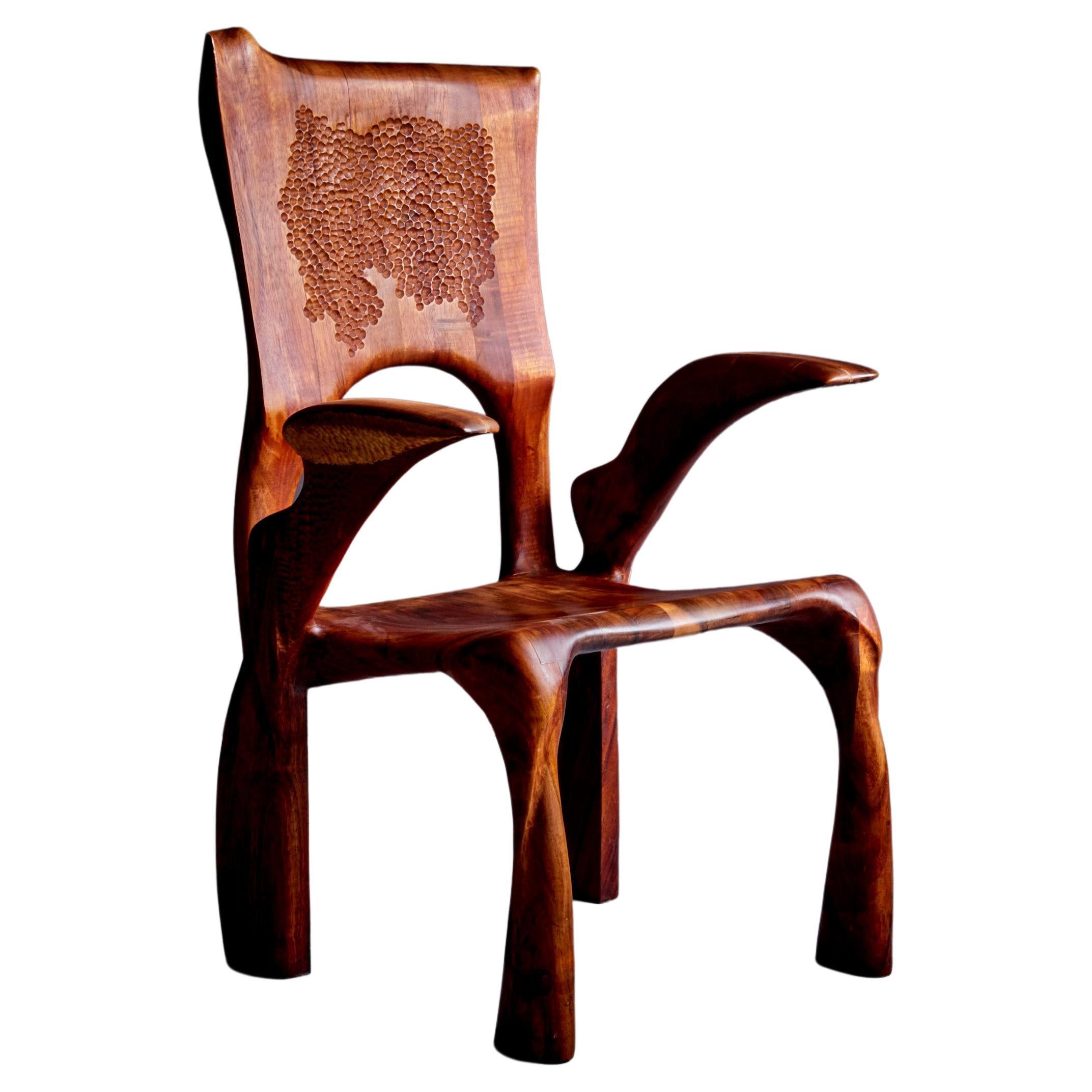 One of a Kind Studio Charles B. Cobb Armchair, US, 1977 For Sale