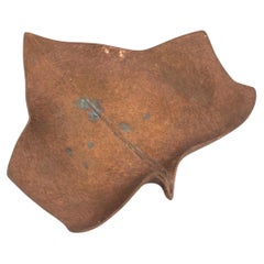 Brass bowl in form of a maple leaf by Werkstätte Carl Auböck, 1960s