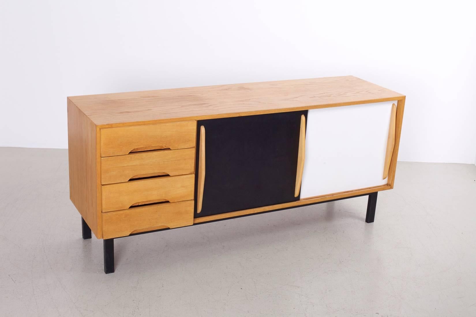 French Charlotte Perriand Cansado Sideboard by Steph Simon