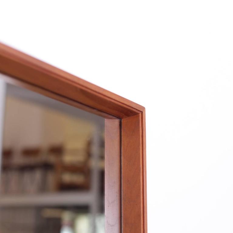 Paul McCobb Planner Group Wall Mirror in Walnut For Sale at 1stDibs