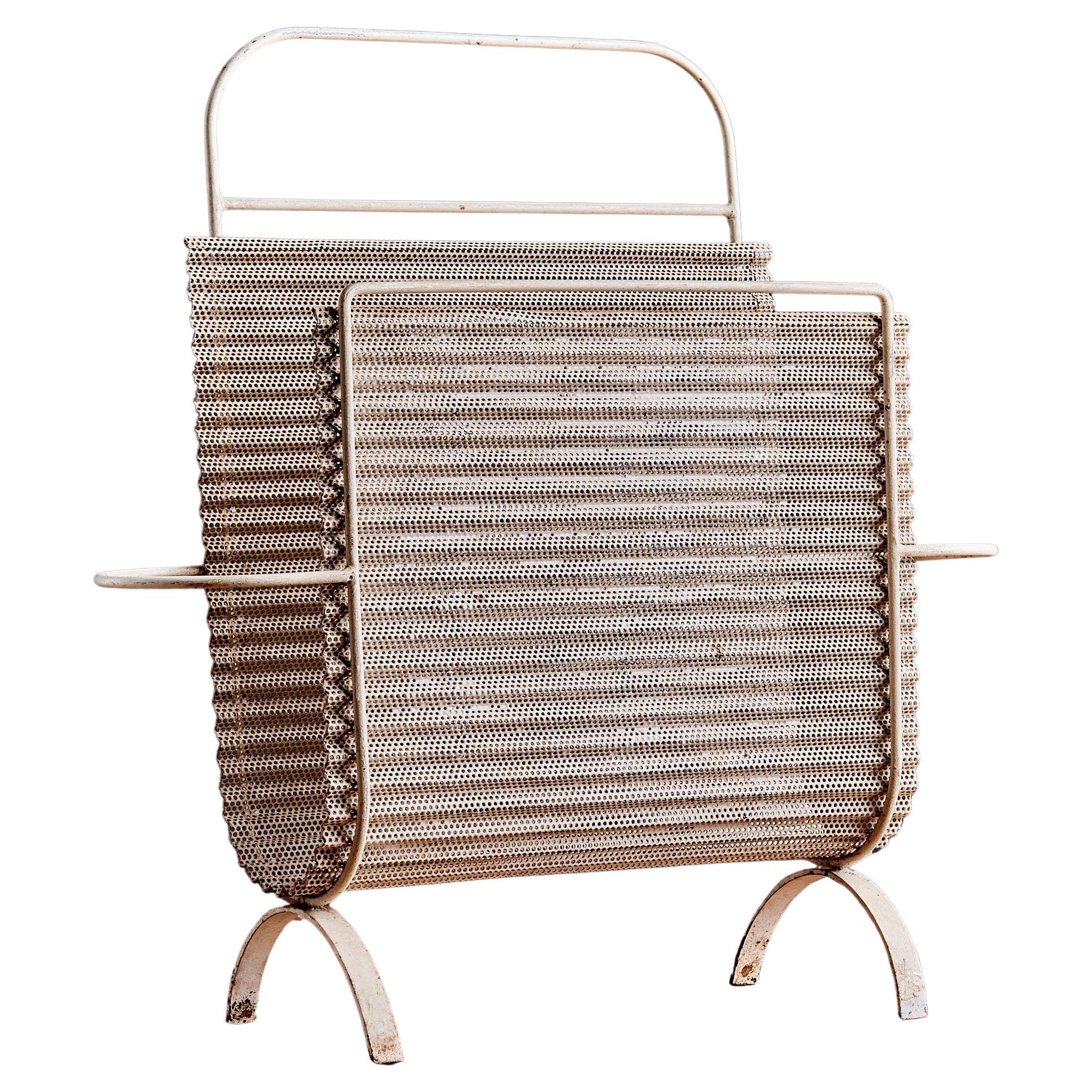 Mathieu Matégot Folded Magazine Stand