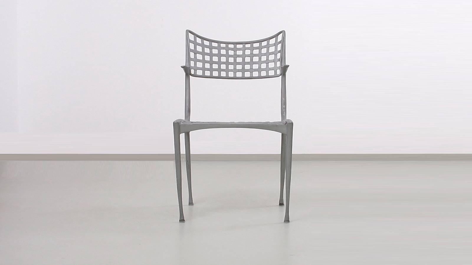 Dan Johnson Aluminum Gazelle Chair, 1950s In Excellent Condition In Berlin, DE