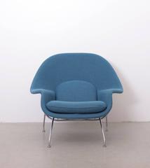 Eero Saarinen Womb Chair by Knoll in new Cato Fabric