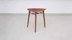 Kipp Stewart Guitar Pick End Table for Winchendon Furniture, 1950s