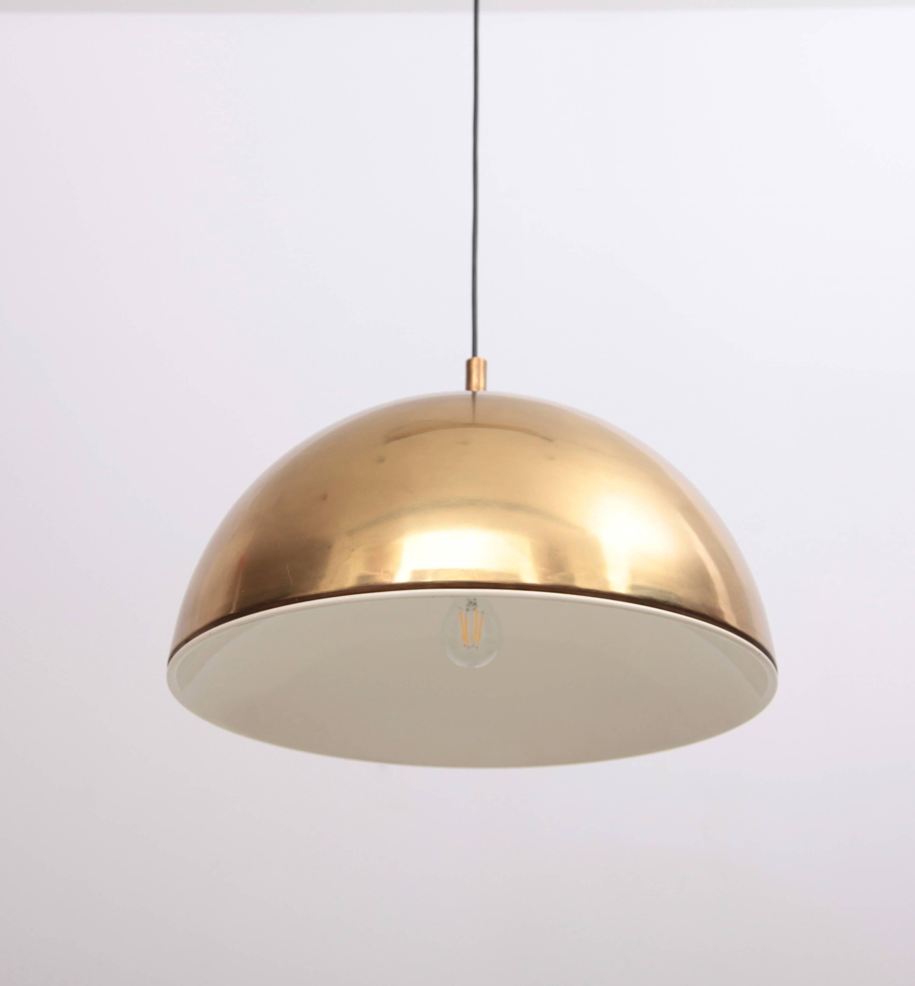 brass dome light