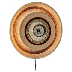 Ceramic Wall Light, by Noomi Backhausen & Poul Brandborg for Søholm Denmark 1960