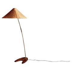 Floor Lamp with conical Lampshade by Rupert Nikoll, Austria 1950s