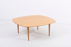 Rare Signed Coffee Table by André Simard for Meubles TV, 1950s