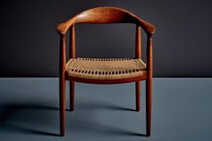 JH 501 Chair with Cane Seat by Hans Wegner for Johannes Hansen