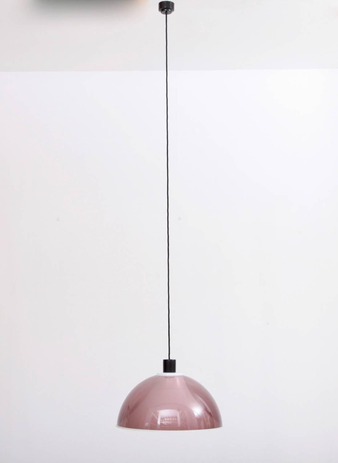 Mid-20th Century Italian Perspex Lamp by Stilux, 1950s