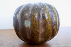 Unique Signed Hans Hedberg Pumpkin Pumpa Vase