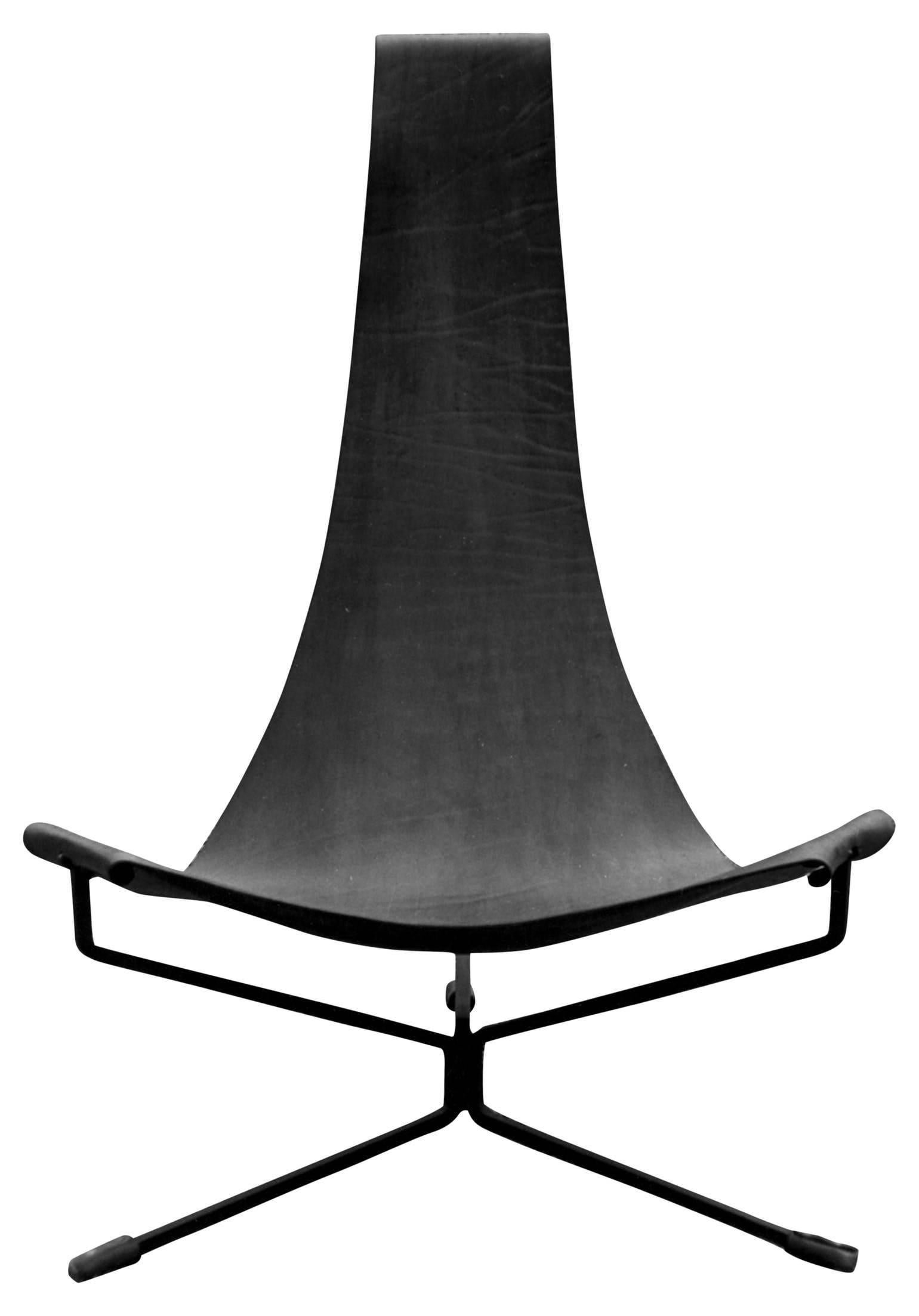 Mid-Century Modern Large Lotus Chair by Dan Wenger