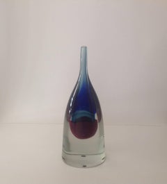 Salviati Murano Glass Vase by Luciano Gaspari