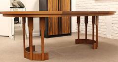 John Keal for Brown Saltman Dinette Set with Four Chairs